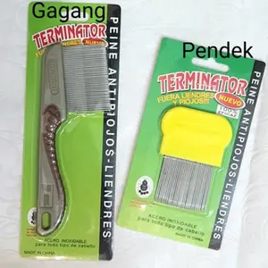 SISIR SERIT BESI | Sisir Kutu | Sisir Ketombe | Sisir Logam