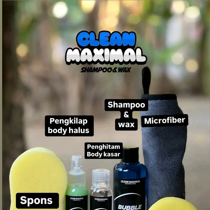 sabun Terlaris No. 1 | PAKET LENGKAP CUCI KENDARAAN by Maximal Clean Car 0