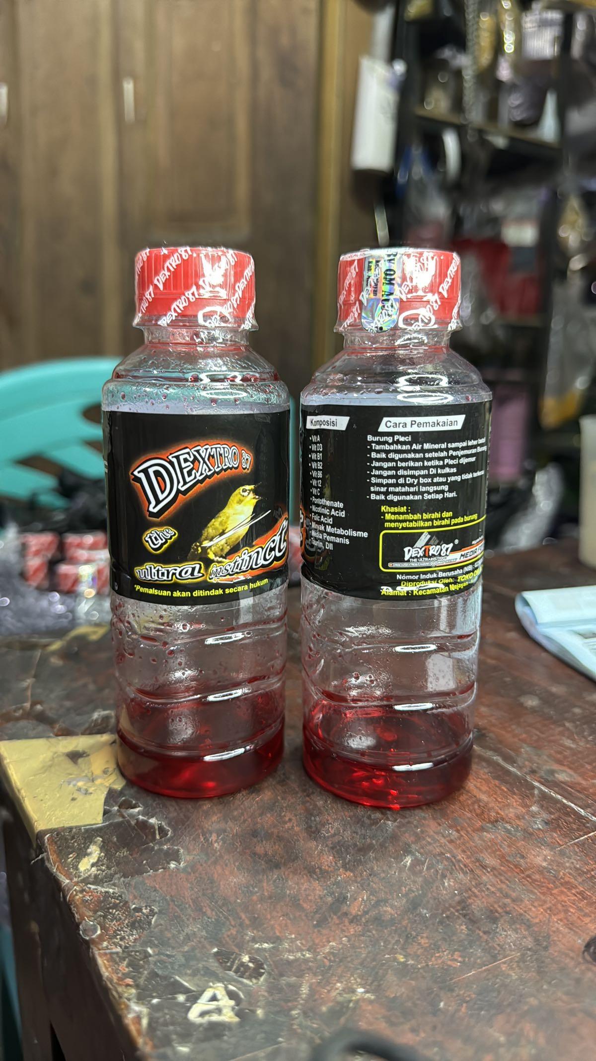 Dextro 87 Tutup merah original Dextro 87 Tutup merah original