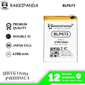 RakkiPanda BLP673 Compatible With Oppo A3S/A5/A5S AX5S/A7/A11K/A12 2020/A31 2020/Realme C1/Realme 2 Batre Batrai Baterai Battery