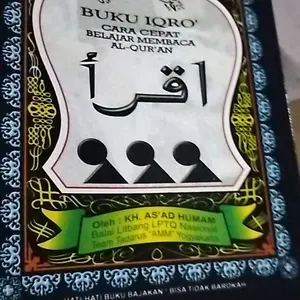 Iqro Besar Lengkap Jilid 1-6 Ukuran A5 dengan Kalam Gratis