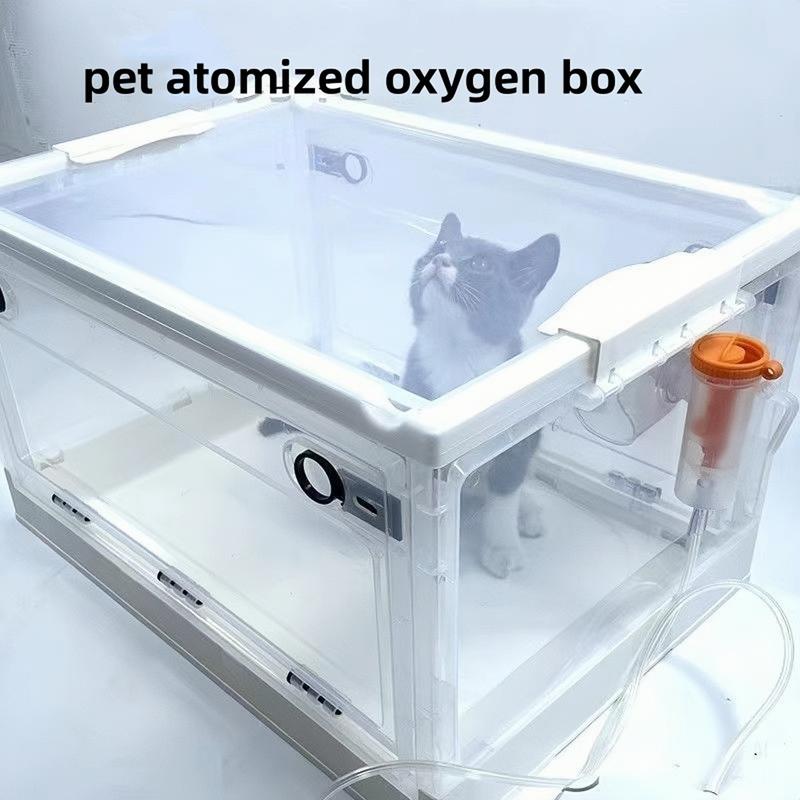 Pet Oxygen Cage ICU Room Cat atomizer box cat nose branch atomizer ...