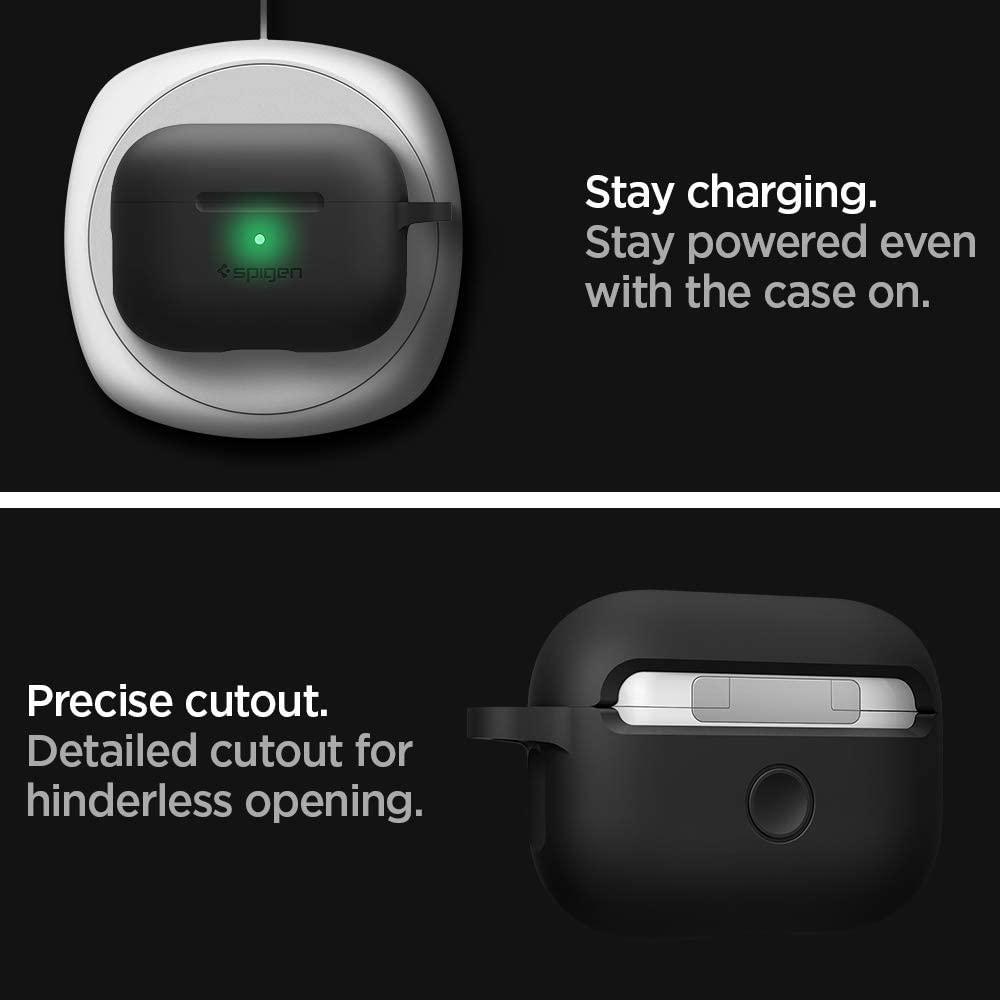 Case Airpods Pro Spigen Silicone Fit Cover Softcase Premium Casing