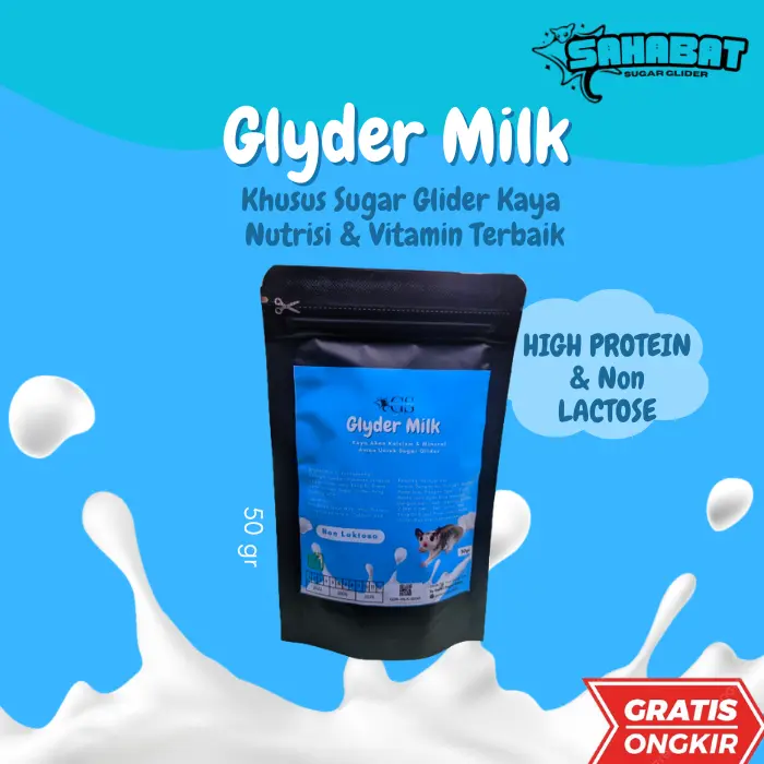 Glider Milk For Sugar Glider Penambah Nutrisi Vitamin Makanan Hewan SG
