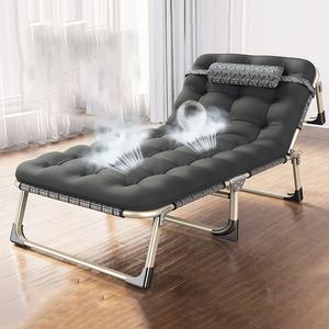 】เตียงพับ เตียงพับได้ เตียงนอนพับได้ เตียงสนาม  เตียงอเนกประสง เก้าอี้นอนปรับระดับได้ พักกลางวัน เตียงเดี่ยว