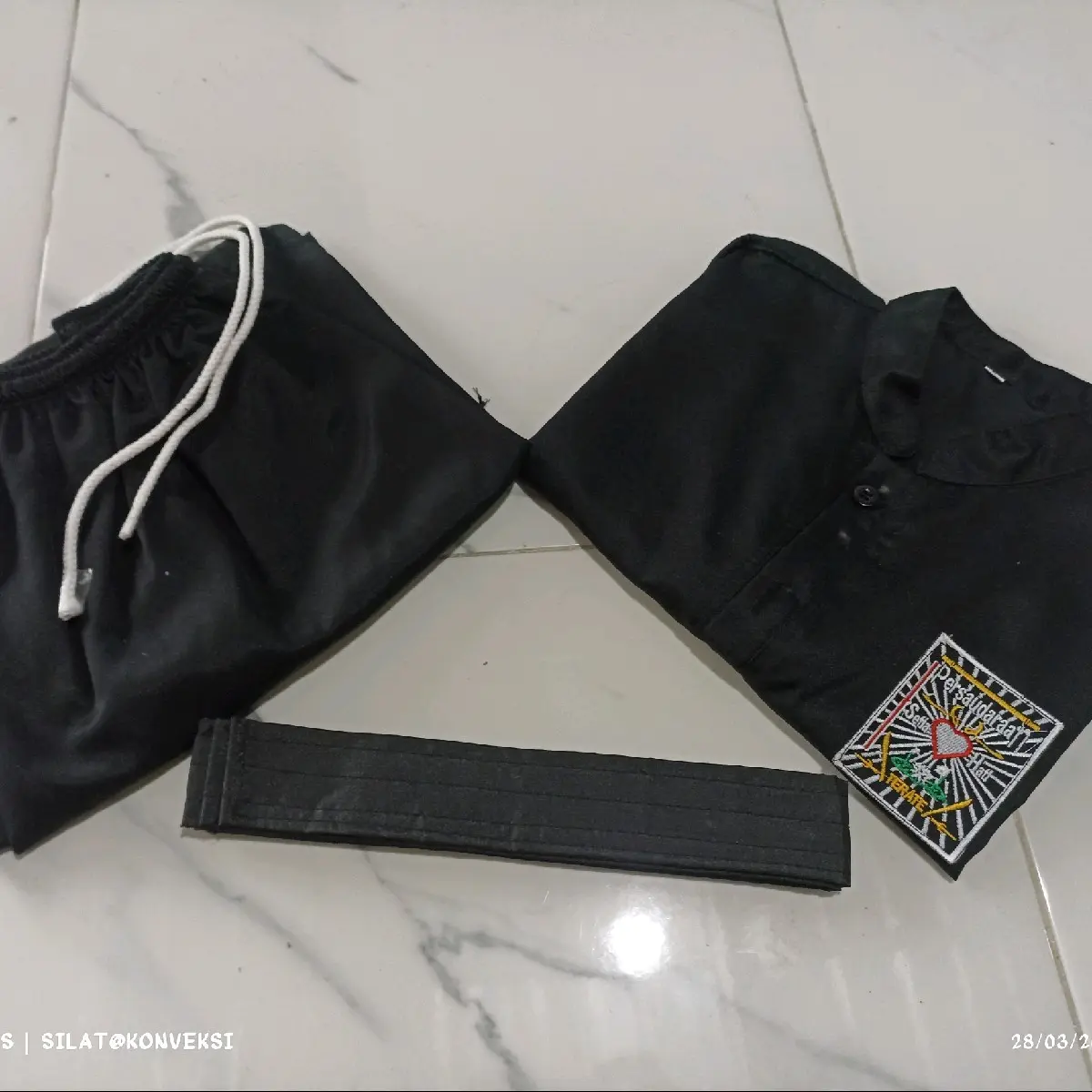 SAKRAL SISWA PSHT MODEL KANCING SET