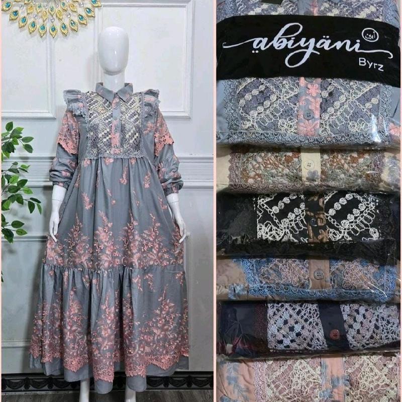 Dress random kode D Live jumat malam tgl 9 Mei Tebus Murah Fashion Muslim Devitafashion Gamis Midi Devitafashion 5
