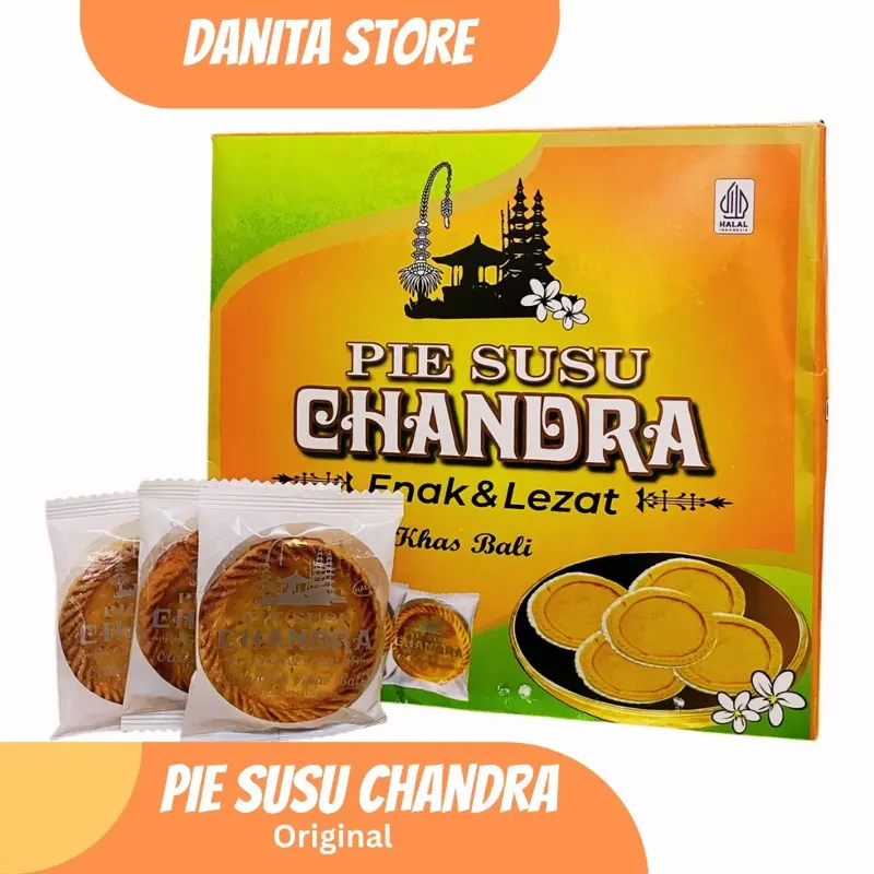 [DANITA] KUE MIX PIE SUSU | PIE KACANG | COKIES CHANDRA | 40PCS | 50PCS 0
