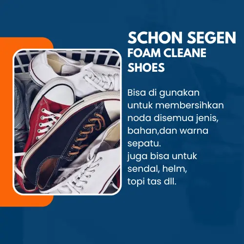 Pembersih Sepatu Tanpa Air - SHCON SEGEN Foam Cleaner Shoes 5