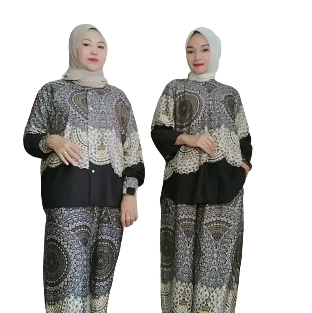 ALIKA SET RAYON VISCOSE PREMIUM MOTIF MEWAH FASHIONABLE STYLISH