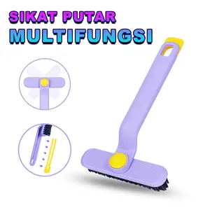 Sikat Toilet 3in1 Sikat Pembersih Sudut Bisa Diputar 360° Alat Pembersih Westafel Dapur Kamar Mandi -JJ-5