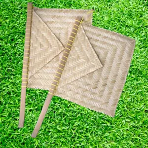 Kipas Bambu Kualitas Tinggi Kipas Sate Anyaman Bambu Tradisional