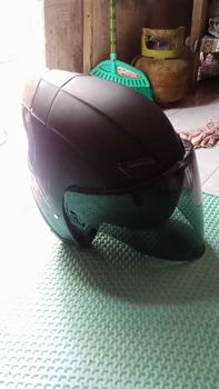 Product Review of HELM HALF FACE HKM COSMO TERBARU FREE SPOILER HELM DEWASA PRIA WANITA SNI KEKINIAN BISA COD MURAH from l**y 0