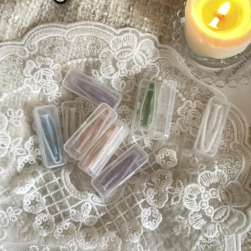 (GROSIR TERMURAH) PENJEPIT SOFTLENS & KOTAK SOFTLENS / Jepitan Softlens / Penjepit Soflen / Spatula Softlens / Alat Pasang Softlens / ACCCOOL 5