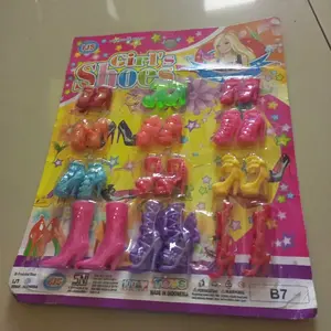 ( BISA COD ) PROMO Mainan Anak 12 Pasang Sepatu Boneka / Mainan Anak Perempuan SNI Murah