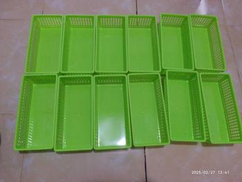 Product Review of (Harga 6 pcs) Keranjang Serbaguna/Keranjang mini/Storage/Keranjang kotak plastik tebal A 20 from s**y 2** 0
