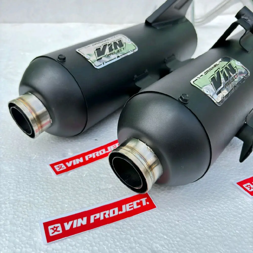 termurah terlaris Knalpot Cms MONCONG SHIJIRO SIROJI original VIN PROJECT Sarteng dan sar full fullsistem motor beat scoopy vario mio nmax aerox PCX dll Motorcycle Foto
