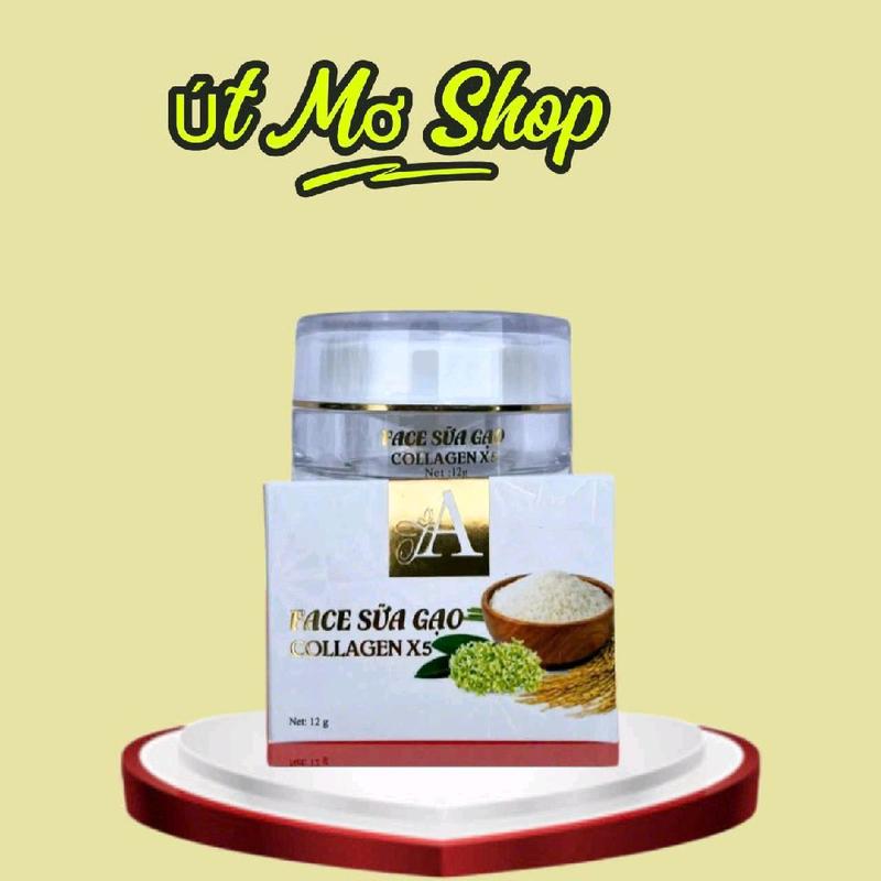  KEM FACE SỮA  GẠO COLLAGEN X5  SKINCARE  