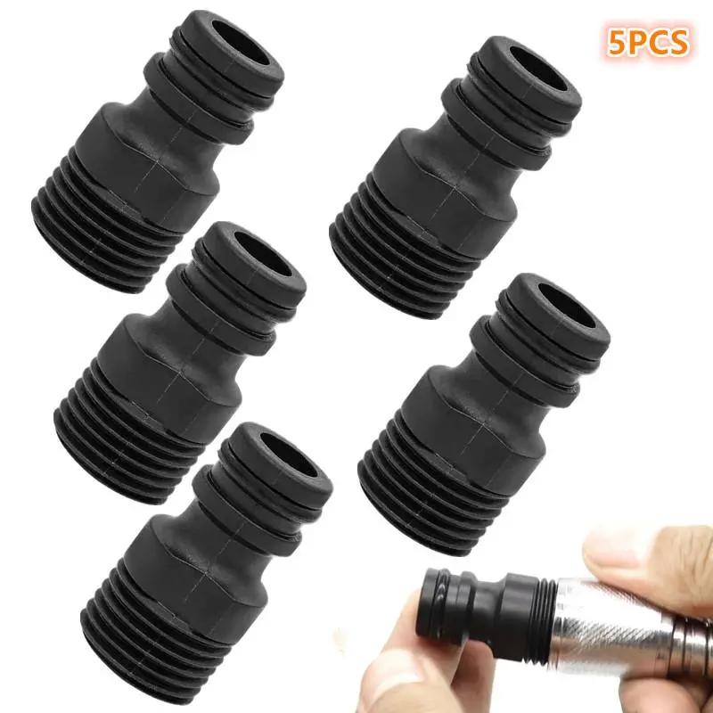 Threaded thủy lực khớp nối nhanh 5 cái 1/2 inch dễ dàng kết nối ống nước vòi…