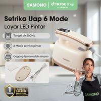 Gambar (FLASH 9.9) SAMONO SW-GSG200 Setrika Uap Lipat Portable Layar LED 6 Mode Garment Steamer - SW-GSG200 dari samonomart.id Kab. Tangerang 1 Tokopedia