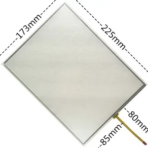 2pcs/lot 10.4'' inch touch screen 4-wire resistive touch screen 10-inch industrial touchpad peripheral 225*173