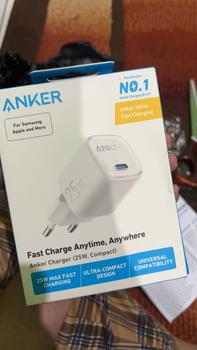 Product Review of Anker 25W GaN USB C Charger, Compact Support PPS & Fast Charging for Samsung iPhone - A2656 from i**a 1