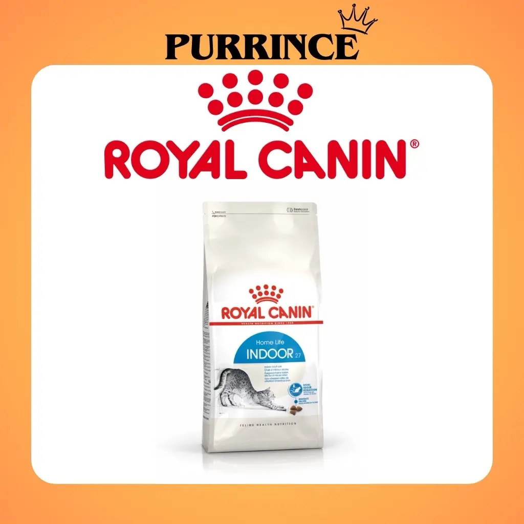 Royal Canin Indoor 27 Dry Cat Food 2kg & 4kg