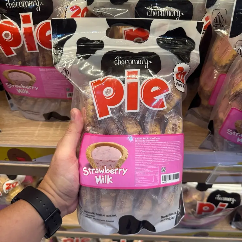 Pie Chocomory Pai Biskuit Coklat Aneka Rasa 500 gram (isi 20) 3