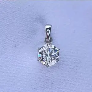 Liontin Titanium Silver Bandulan Kalung Elegan Tahan Karat - Model Terbaru Hadiah