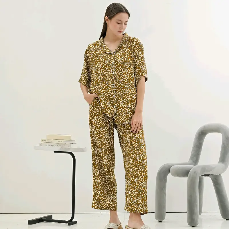 RUMI SET / Piyama Wanita Lengan Pendek (Katalog 2) Busui 6