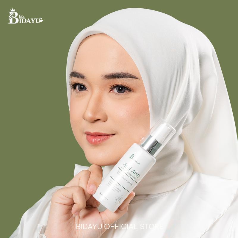 Anti Acne & Brightening Toner Wajah – Exfoliate & Hydrate with Glycolic Acid, Aloe Vera & Chamomile – mengeksfoliasi dengan lembut, menghidrasi, dan menenangkan kulit sensitif 1