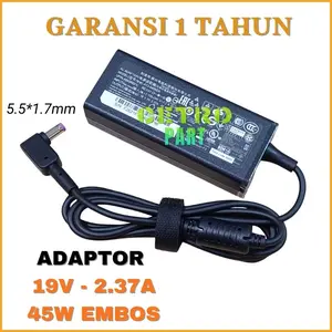 Super murah Adaptor Charger For Type Aspire 3 A314 A314-21 A314-31 A314-32 A314-33 - 19V 2.37A 5.5*1.7mm EMBOS