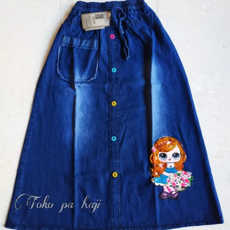 ROK JEANS ANAK ANAK LOL LED USIA 4 NSAMPAI 12 TAHUNAN 3