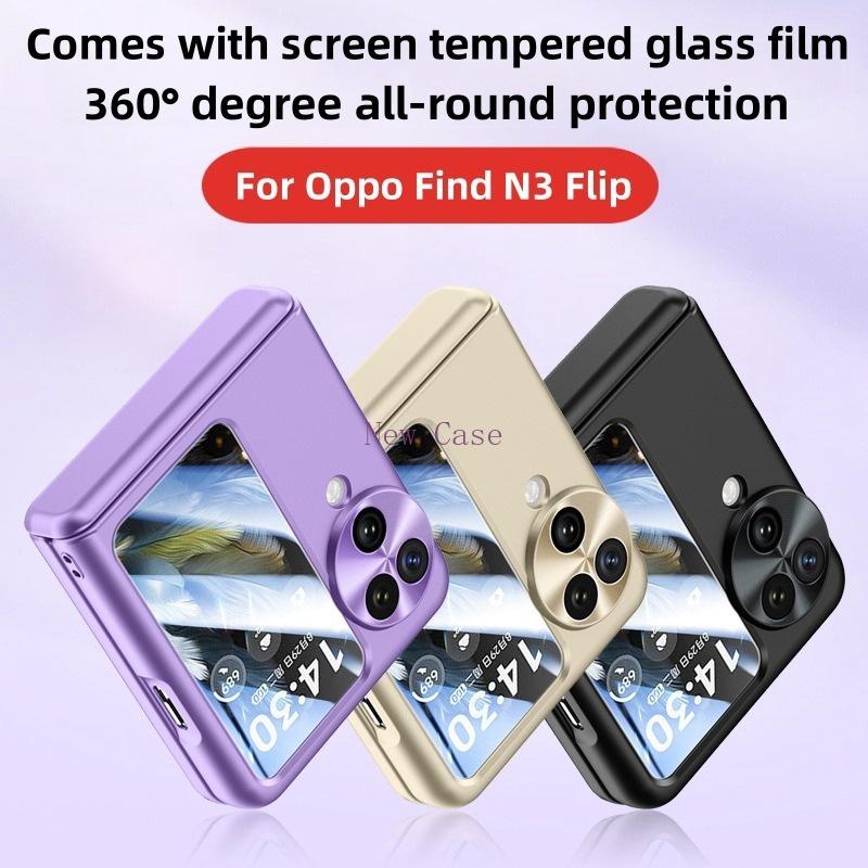 Product Introduction of Sarung silikon untuk Oppo Find N3 Flip N3Flip FindN3Flip 5G 2023 Flip5, sarung lembut berwarna-warni, kalis kejutan, penutup belakang Sarung telefon 0