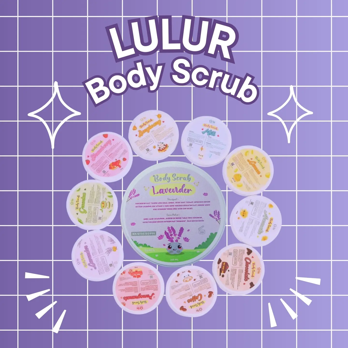 Lulur - Body Scrub Lavender