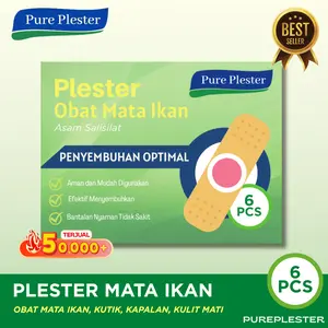Pure Plaster Mata Ikan / Obat Kutil / Kapalan / Foot Corn Remover / Callus Eye