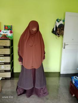 Product Review of {SET CADAR} JILBAB SYAR'I SEGI EMPAT INSTAN JUMBO PREMIUM | TUDUNG HAFIZAH Bisnis Pad Muslim Layer Doll Ceruty Sifon Kerudung from ن** س**ة 0