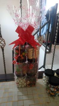 Product Review of Toples jar bumbu 200 ml  toples plastik tebal grosir sambal bulat KOTAK SQUARE from s**i 3