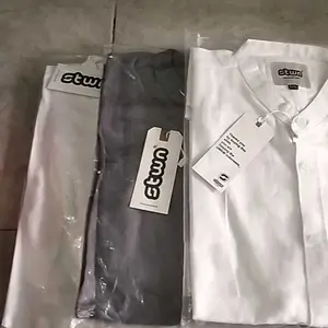 Kemeja Kemko Lengan Pendek Polos Kerah Shanghai By Bolter X Stwn Shirt