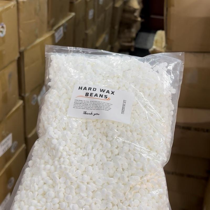 ( CHUYÊN SỈ ) 1KG Sáp Wax Lông Nóng, Sáp Wax Sữa Dừa Coconut + Tặng Kèm Que Gỗ Phết Sáp