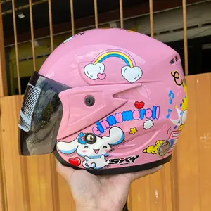 Helm anak GALAXY / SKY SNI Umur 4-7 th Motif Cewek