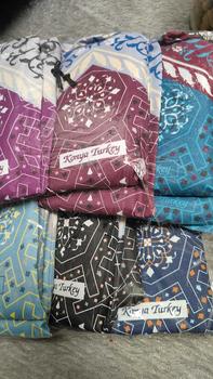 Product Review of Sajadah travel Khasmer Souvenir sajadah souvenir pernikahan souvenir haji dan umroh sajadah jumbo from I**e H** 0