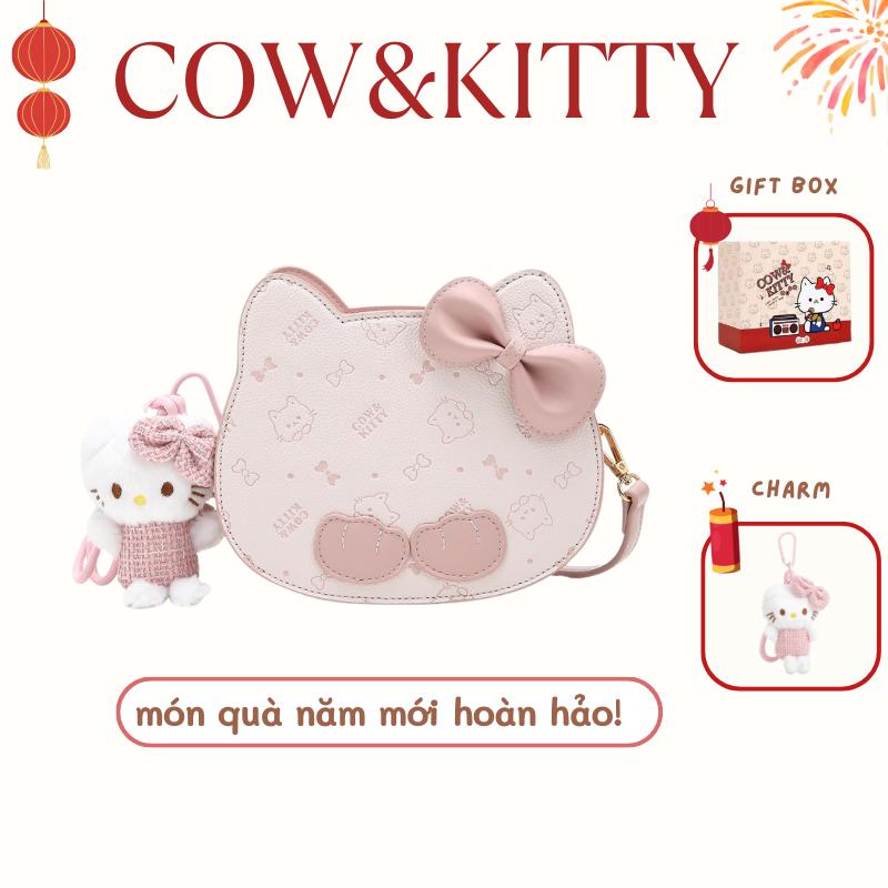 Món quà năm mới hoàn hảo!!Cow&Kitty - Túi Hình Mèo BORRY ROSA Dễ Thương Túi Đeo Chéo Đặc Biệt Thích Hợp Cho Bé Gái Hoặc Làm Quà Tặng Cho Bạn Gái Xu Hướng Năm 2025