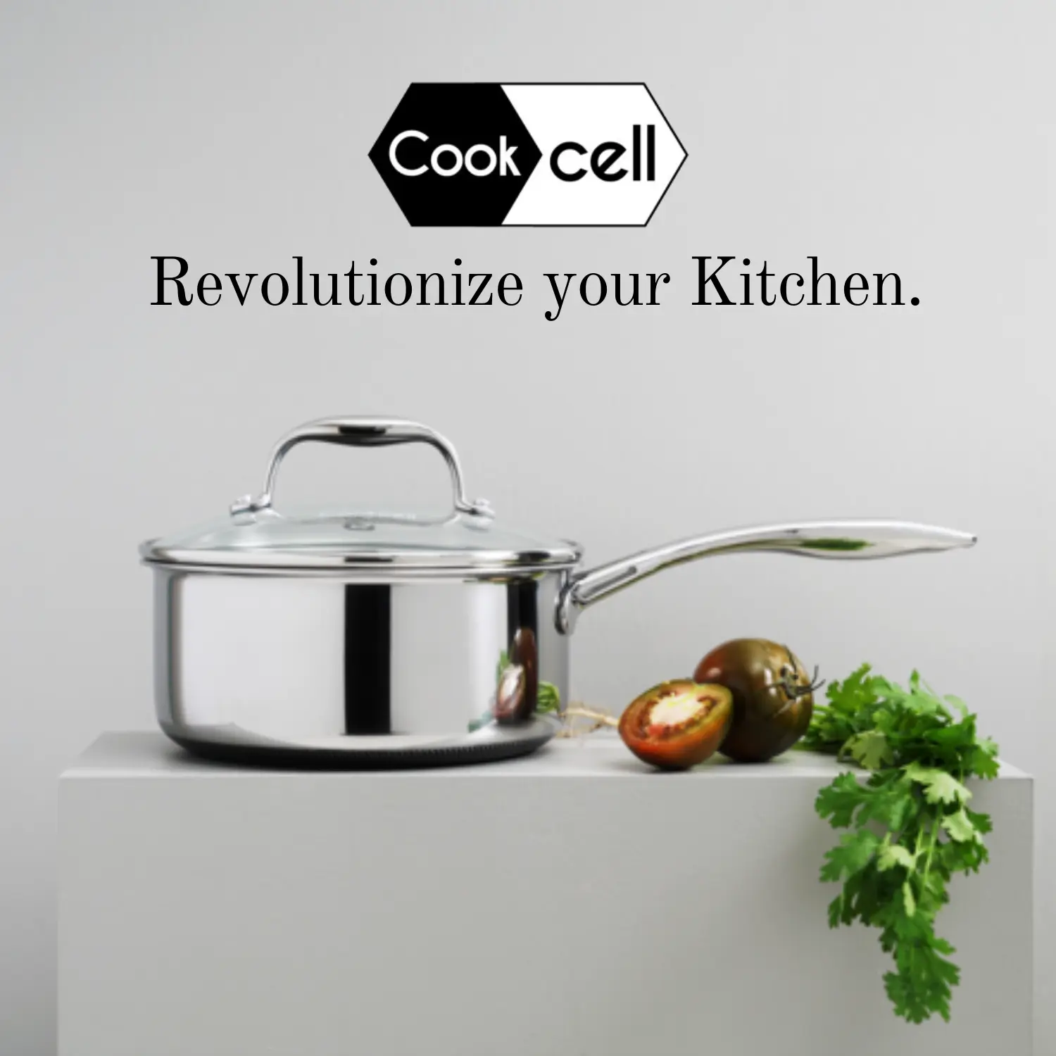 COOKCELL Blackcube Hybrid Series │ Double Sided Non-Stick Ceramic Coating