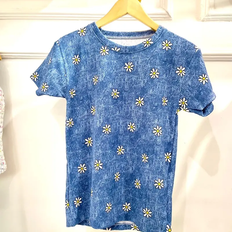 Kaos Denim Wanita Cantik Premium 0