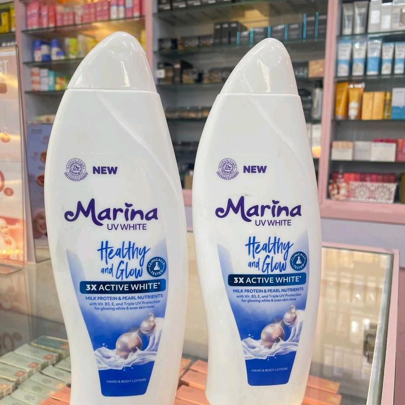 2 PCS Marina biru 450ml Lotion Perawatan 0