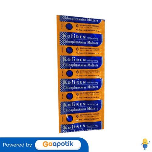 KOFIREN 4 MG STRIP 10 TABLET