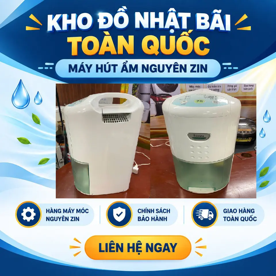 Máy hút ẩm nhật bãi hàng tuyển chọn