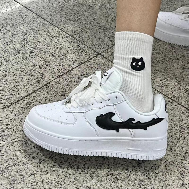 Product Introduction of Kasut, Gaya Getaran, Niche Asal, Kasut Putih Bertapak Tebal, Sesuai untuk Pelajar, Musim Bunga dan Musim Luruh, Gaya Ins, Trendi, Kasut Gadis Panas, Hebat untuk Wanita, Kasut Skate 8