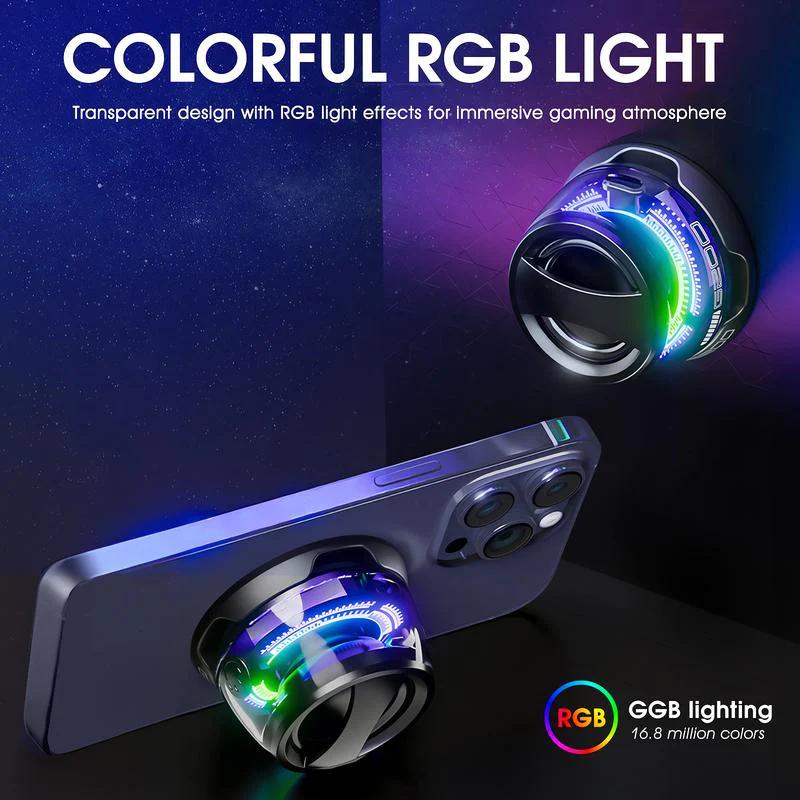 Product Introduction of 2-in-1 wireless TWS mini speaker, with RGB light effect, can be used as a mobile phone stand, magnetic wireless speaker, suitable for smartphones and tablets 25